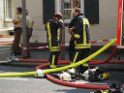 Kellerbrand mit Menschenrettung Koeln Brueck Hovenstr Olpenerstr P117